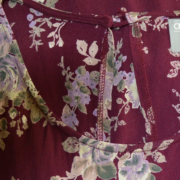 ASOS Floral Cold Shoulder Dress Sz 6 - Picture 2 of 5